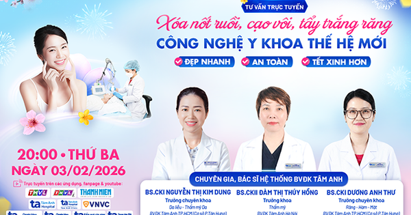 Livestream xóa nốt ruồi, cạo vôi, tẩy trắng răng - Công nghệ y khoa thế hệ mới