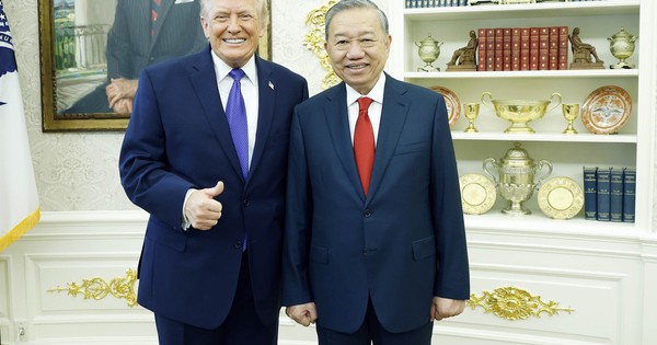 Tổng B&iacute; thư T&ocirc; L&acirc;m gặp Tổng thống Mỹ Donald Trump