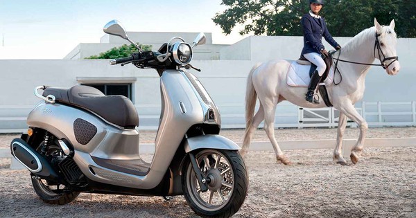 Xe tay ga Honda sản xuất tại Trung Quốc: Dáng cổ điển, công nghệ hiện đại