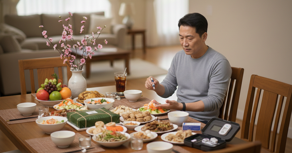 Hạ đường huyết đột ngột giữa tiệc tết: Cách xử trí đúng và kịp thời