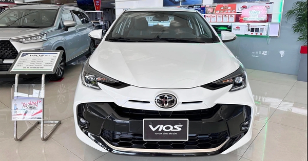 Sedan hạng B dưới 600 triệu đầu năm 2026: Toyota Vios bán chạy nhất, City vượt Accent