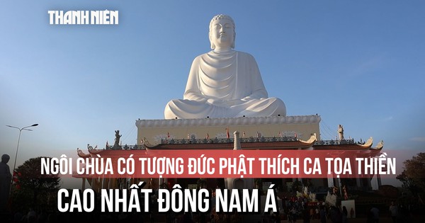 Tấp nập du xuân ở ngôi chùa có tượng Đức Phật Thích Ca tọa thiền cao nhất Đông Nam Á