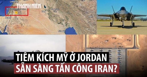 Máy Bay Chiến Đấu Mỹ Đổ Bộ Jordan, Chuẩn Bị Cho Chiến Dịch Tấn Công Iran
