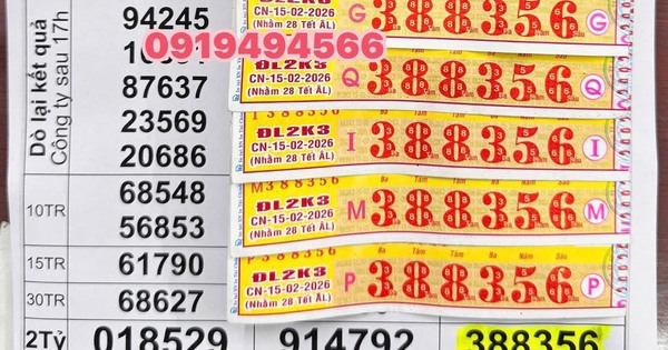 Xổ số miền Nam: Khách Vĩnh Long trúng 12 tỉ đồng, lập tức gửi tiết kiệm