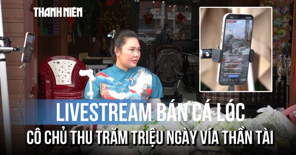 Livestream bán cá lóc ngày vía Thần Tài, cô chủ miền Tây thu gần trăm triệu buổi sáng
