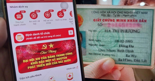 Từ 15.3, số chứng minh nhân dân 9 số sẽ được tích hợp trên VNeID