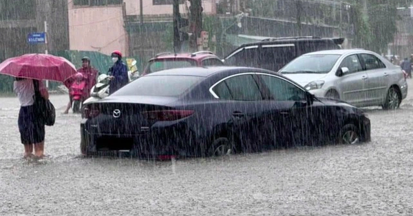 Mưa lớn ở Bắc bộ và Trung bộ, có nơi trên 80 mm