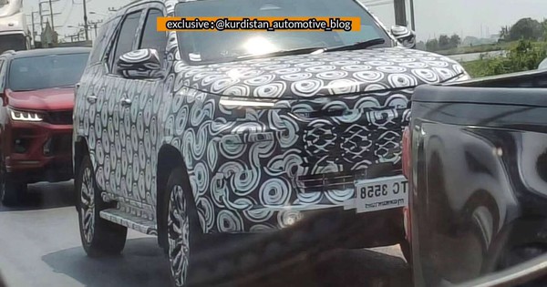 Toyota Fortuner 2026 bị phát hiện chạy thử nghiệm, chuẩn bị gia nhập thị trường