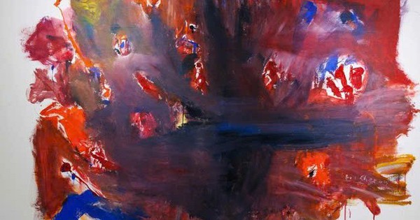 'Bảy tám năm': Độc đáo với tranh 'tự tan rã' của nghệ sĩ Bùi Chát