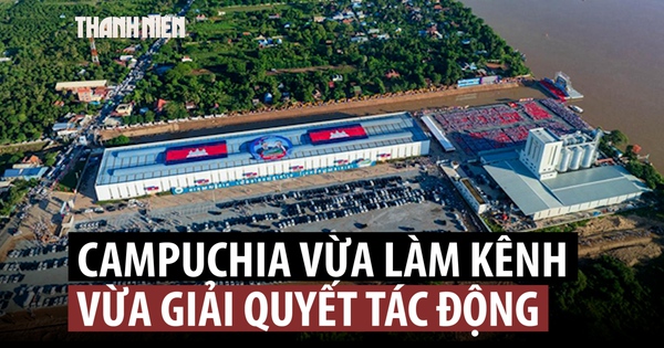 Campuchia bắt đầu giải quyết tác động từ kênh đào Phù Nam Techo