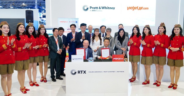 Vietjet đặt hàng động cơ Pratt & Whitney cho 44 máy bay Airbus A320neo