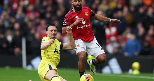 M.U lại thăng hoa, đánh bại Tottenham: HLV Michael Carrick khiến ông Thomas Frank 'lâm nguy'