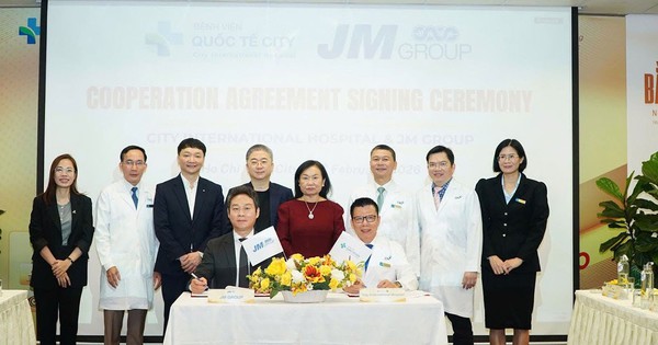 Bệnh viện Quốc Tế City ký kết hợp tác cùng Tập đoàn JM Group