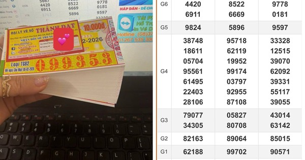 Truy tìm dãy số 333333 trúng xổ số miền Nam ngày 8 tháng 2 đài Đà Lạt