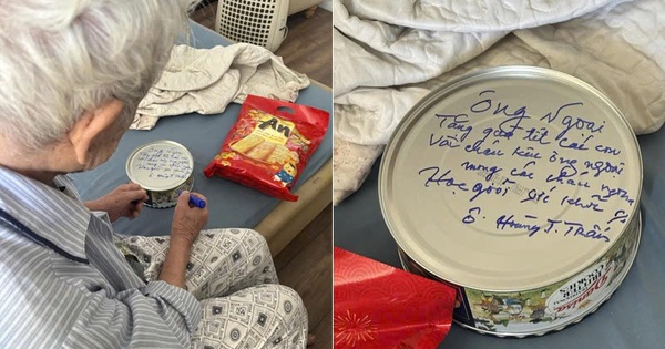 Cụ ông 91 tuổi tự tay chuẩn bị quà tết cho các cháu