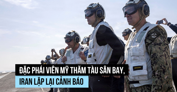 Đặc phái viên Mỹ ra tàu sân bay sau khi đàm phán với Iran