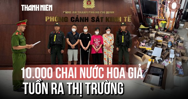 Triệt phá đường dây mỹ phẩm giả 'khủng': 10.000 chai nước hoa giả tuồn ra thị trường