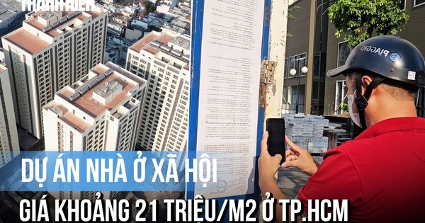 Cận cảnh dự án nhà ở xã hội 21 triệu/mét vuông tại TP.HCM