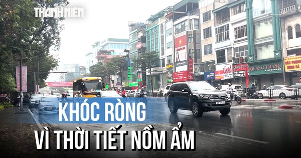 Người dân Hà Nội chật vật vì thời tiết nồm ẩm sau tết