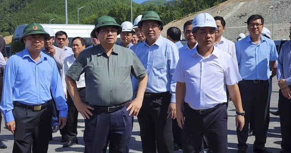 Thủ tướng Phạm Minh Chính thị sát cao tốc Quảng Ngãi - Hoài Nhơn