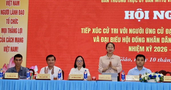 Ứng cử viên Quốc hội và HĐND TP.HCM tiếp xúc cử tri tại xã Phú Giáo