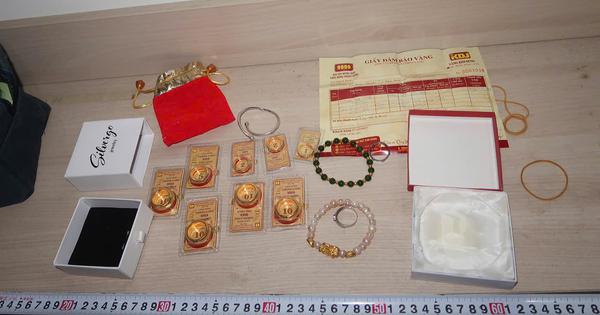 Công an Hà Nội bắt giữ nghi phạm trộm két sắt chứa vàng trị giá 1 tỉ đồng