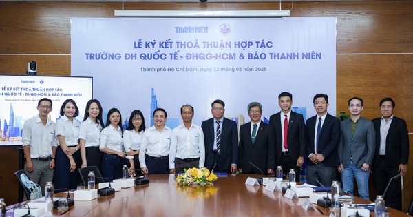 Báo Thanh Niên và Trường ĐH Quốc tế ký kết hợp tác, hướng tới đào tạo nguồn nhân lực chất lượng cao