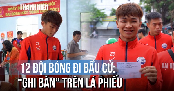 12 Đội Bóng Dự Giải Thanh Niên Sinh Viên Việt Nam 2026 Nô Nức Đi Bầu Cử