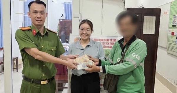 Công an Cần Thơ vận động tài xế trả lại 131 triệu đồng cho người đánh rơi