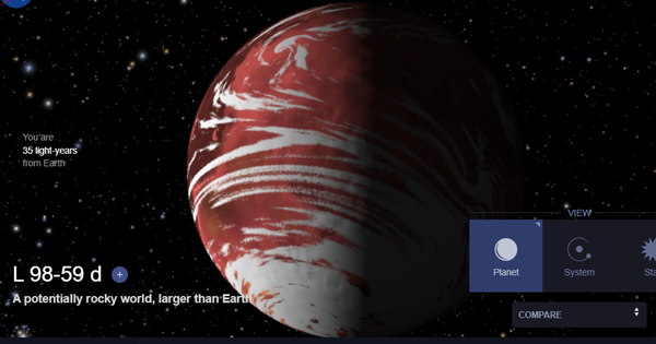 Phát hiện hành tinh bốc mùi trứng thối?