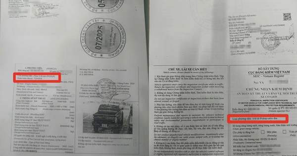 Cục CSGT hướng dẫn phân biệt xe con pickup và xe tải pickup