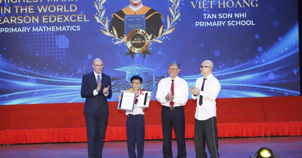 Một học sinh Việt Nam đạt điểm cao nhất thế giới môn toán tiểu học