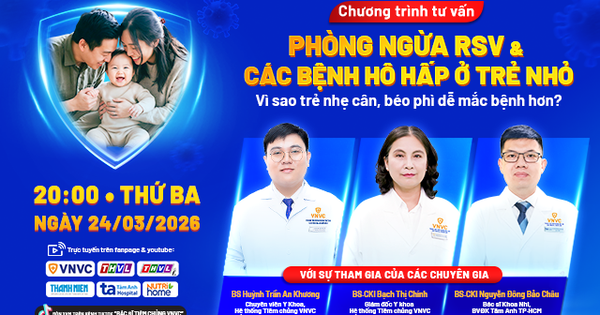 Tư vấn sức khỏe: Phòng ngừa RSV và các bệnh hô hấp ở trẻ nhỏ