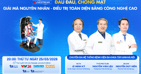 Chẩn đoán chính xác và điều trị toàn diện đau đầu, chóng mặt