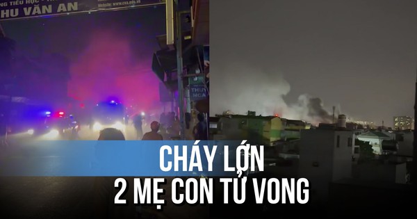 TP.HCM: Cháy quán cơm chay, 2 mẹ con tử vong