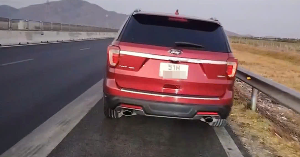 Dừng xe ngủ trên cao tốc, tài xế và chủ xe bị phạt 77 triệu đồng