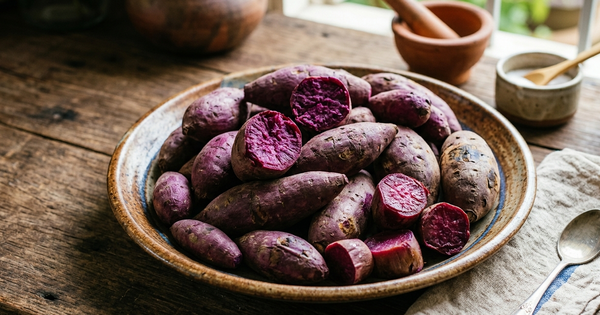 Nhiều lợi ích sức khỏe của khoai lang tím