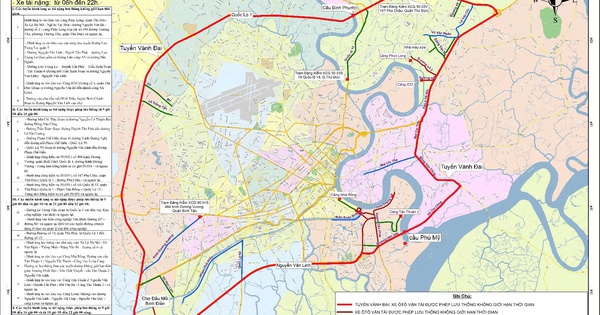 Nội đô TP.HCM gồm những khu vực nào theo quy định hiện hành?