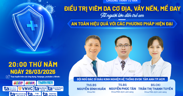 'Điều trị viêm da cơ địa, vảy nến, mề đay an toàn hiệu quả'