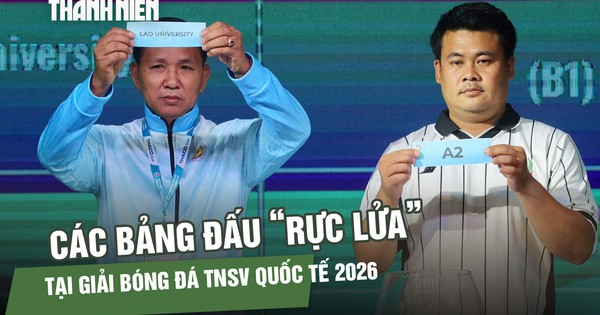 Lộ diện các bảng đấu 'rực lửa' tại giải bóng đá TNSV quốc tế lần II năm 2026 cúp THACO