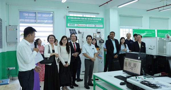 Doanh nghiệp đầu tư tiền tỷ đưa công nghệ 'chuẩn nhà máy' vào trường nghề