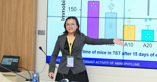 Sinh viên ngành y báo cáo bằng tiếng Anh, tiếng Pháp tại hội nghị khoa học