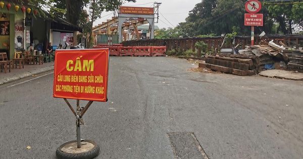 Hà Nội cấm xe máy qua cầu Long Biên trong 60 ngày