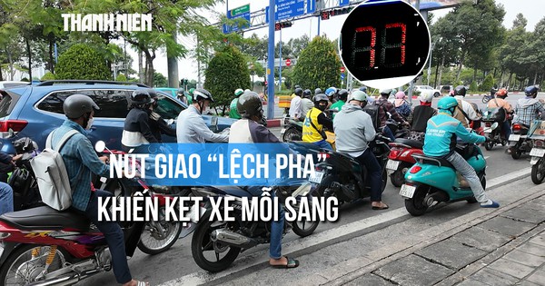 Đường đông phải chờ như đường vắng ở nút giao Mai Chí Thọ, vì sao?