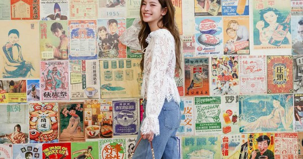 Sức hút nhẹ nhàng từ trang phục vải ren