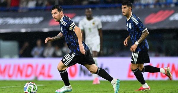 Messi thi đấu hiệp 2, Argentina thắng sít sao Mauritania chạy đà World Cup