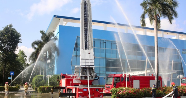 VWS diễn tập PCCC và cứu hộ cứu nạn quy mô lớn tại Đa Phước