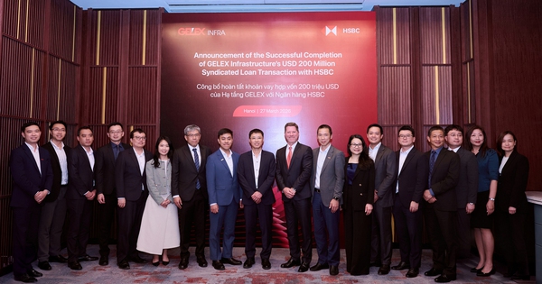 Hạ tầng GELEX công bố hoàn tất khoản vay hợp vốn 200 triệu USD với HSBC