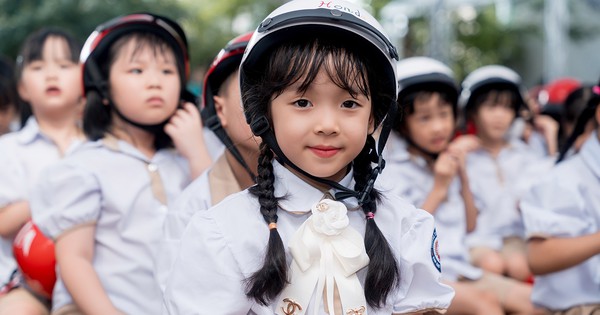 HVN trao gần 1,8 triệu mũ bảo hiểm cho học sinh lớp 1, nâng tỷ lệ đội mũ lên 89%