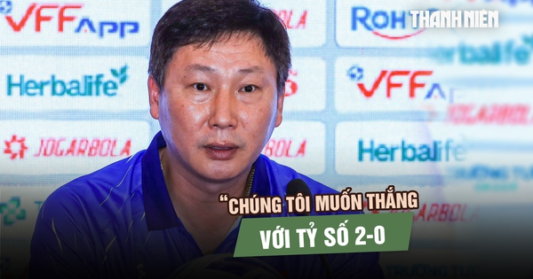 HLV Kim Sang-sik: 'Chúng tôi muốn thắng Malaysia 2-0'
